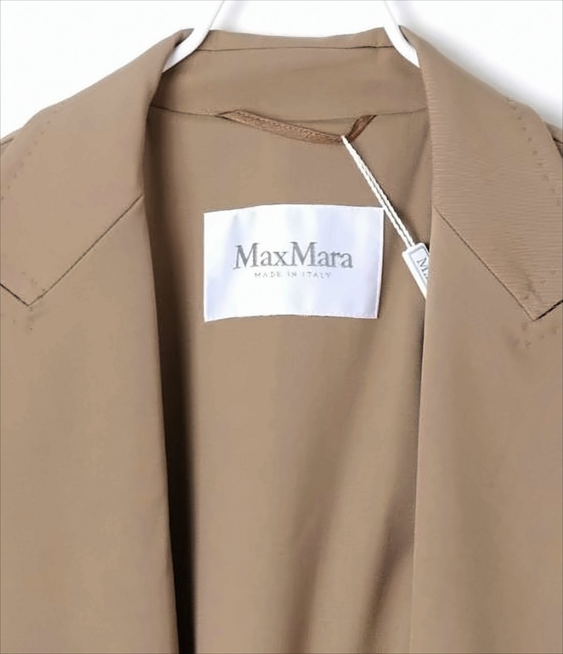 Long Tailored Coat with Classic Lapel