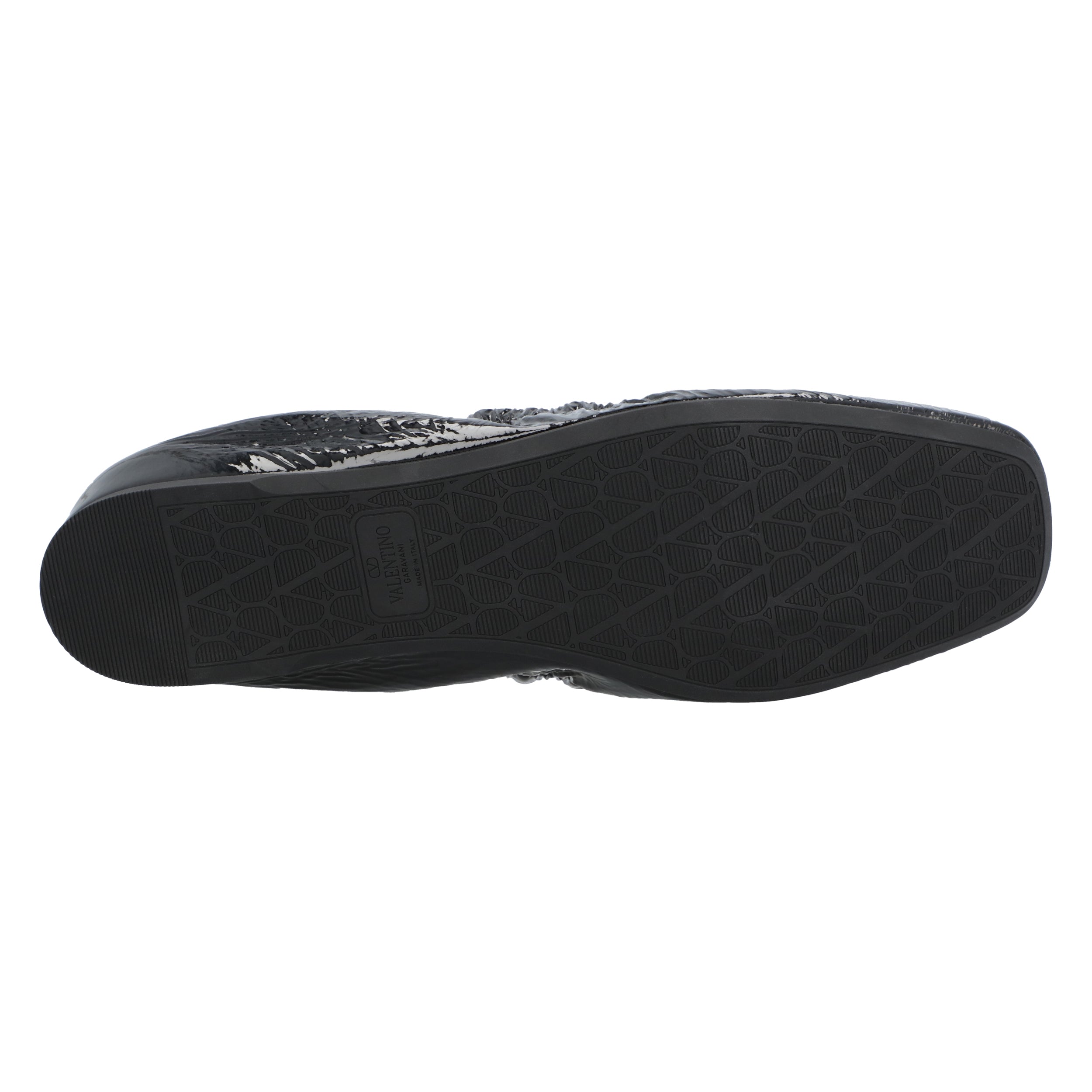Vlogo Signature Ruched Slip-On Ballerina
