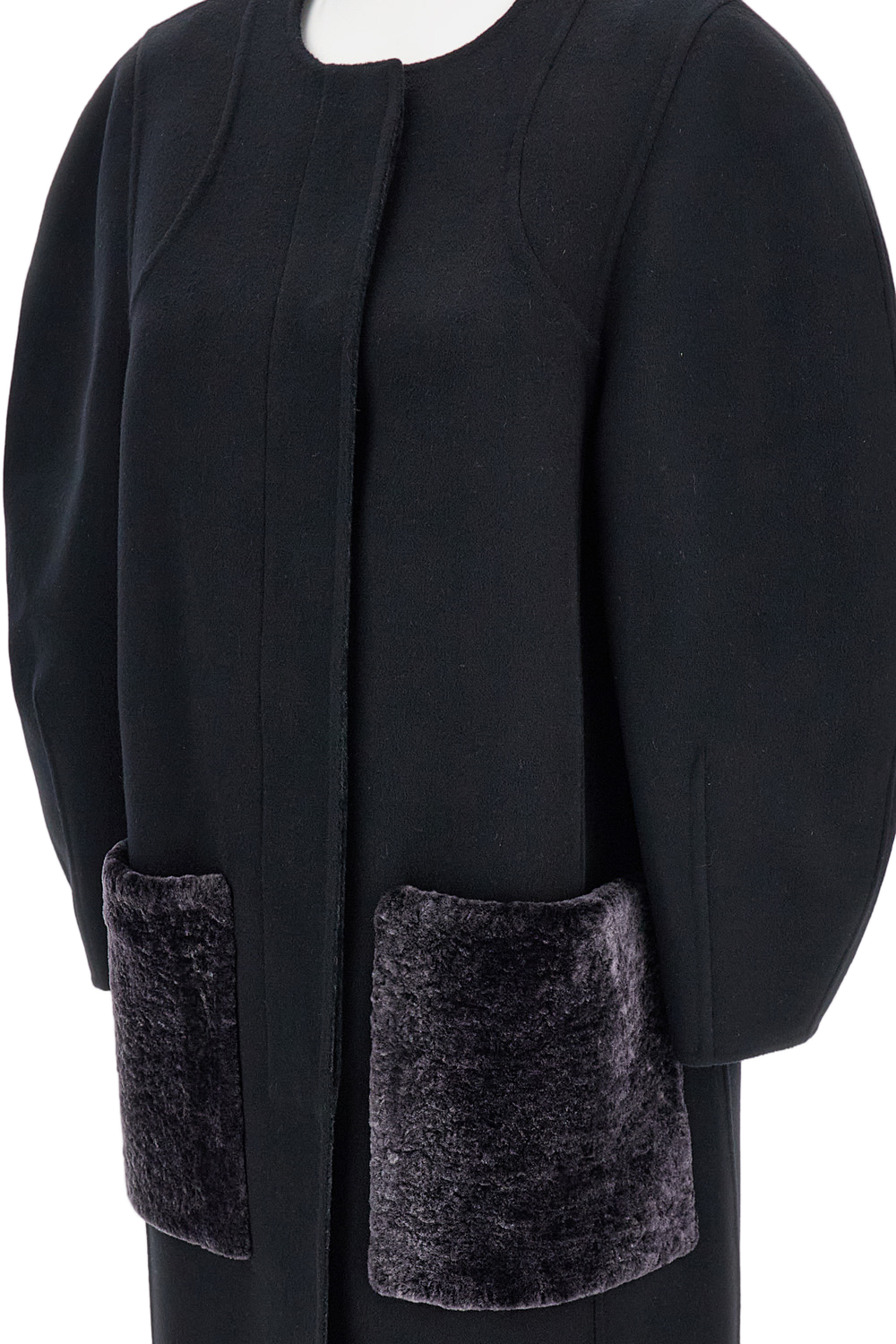 Ff Double Wool Coat