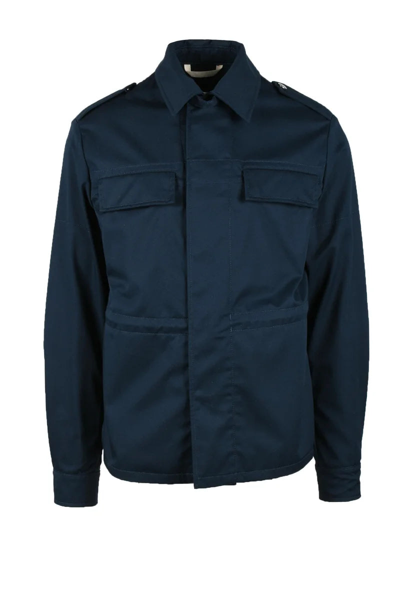 Structured Saharan Jacket with Snap Closure