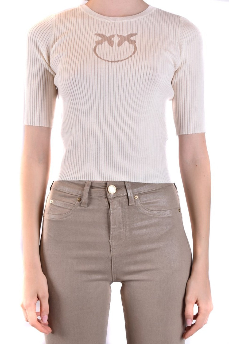 Short-Sleeved Knitted Sweater