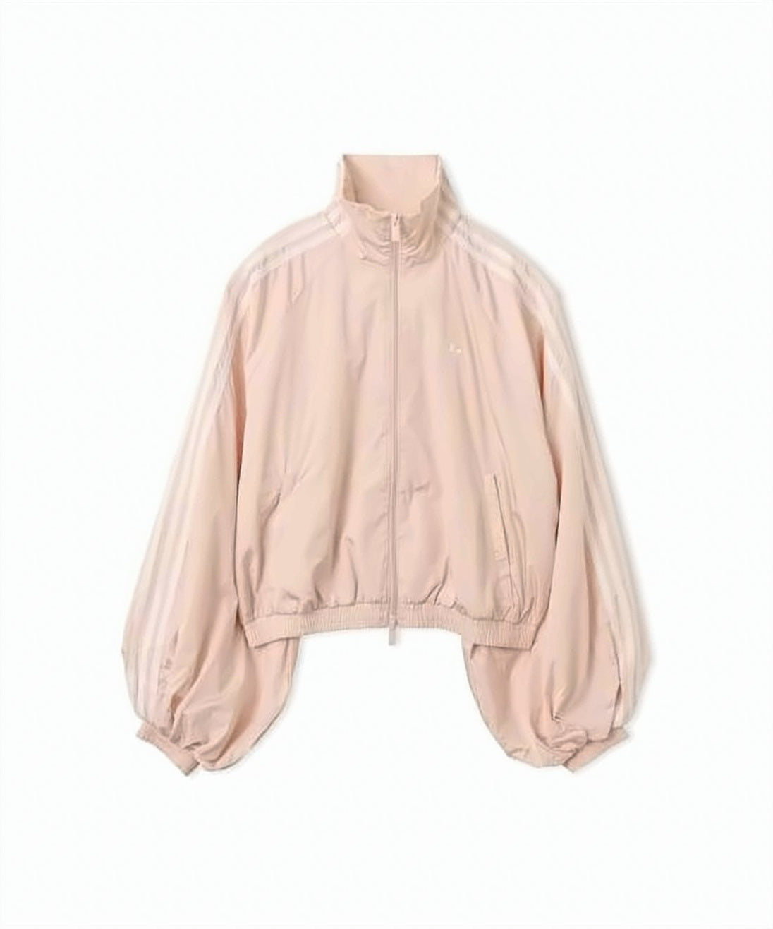 Lightweight Cropped Jacket with Balloon Sleeves