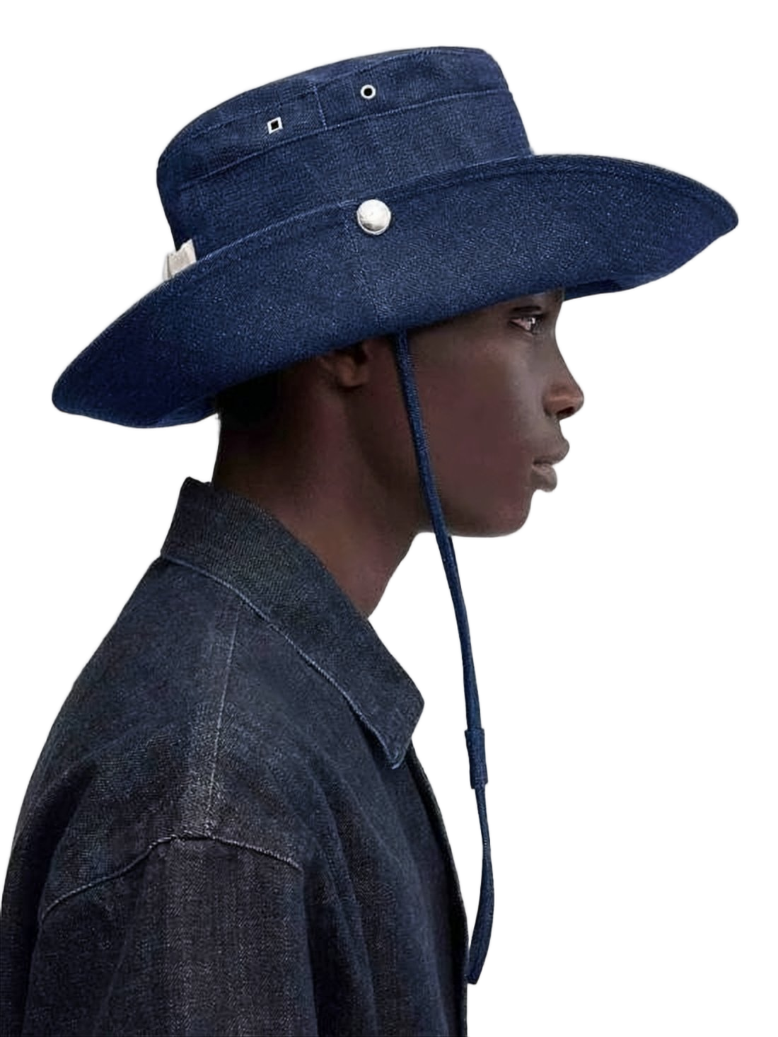 Bucket Hat with Structured Crown