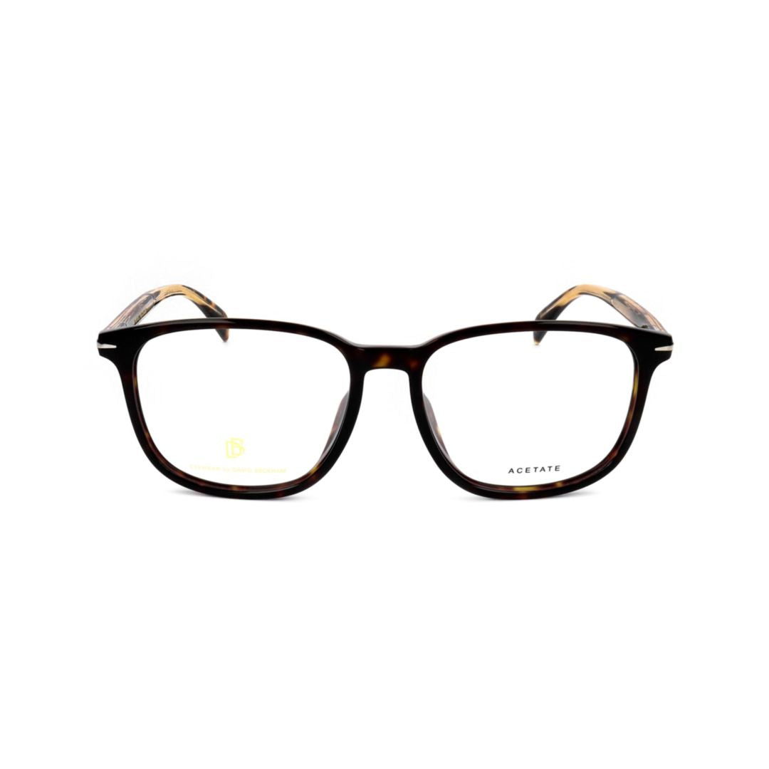 Db 1017/F Classic Tortoiseshell Rectangular Frame Eyeglasses
