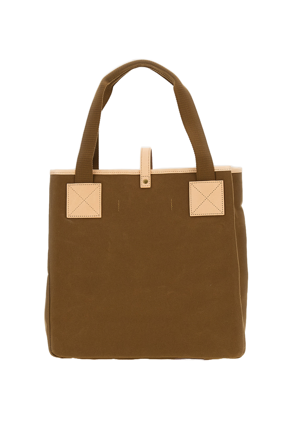 Brown Canvas Tote Bag