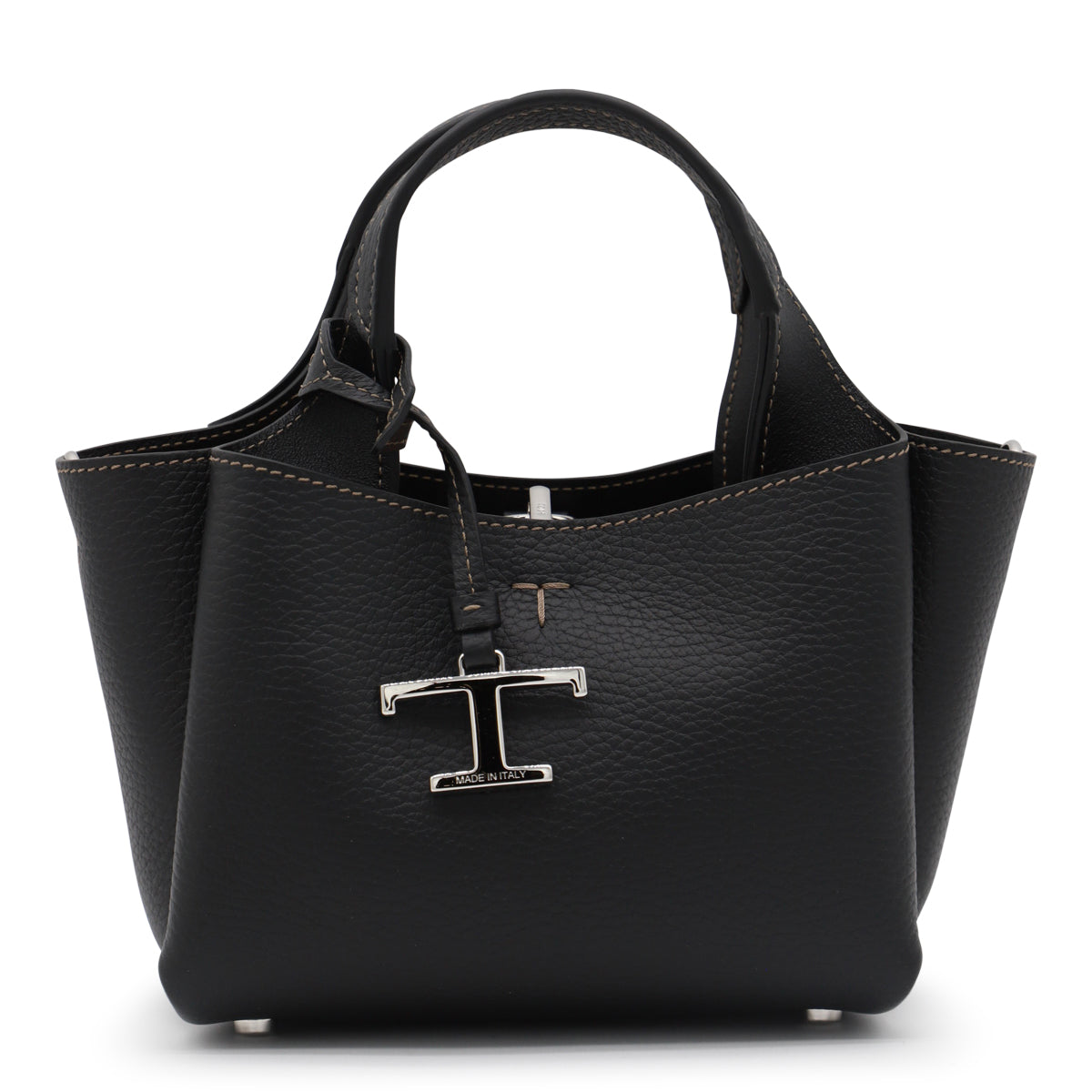 Black Leather Tote