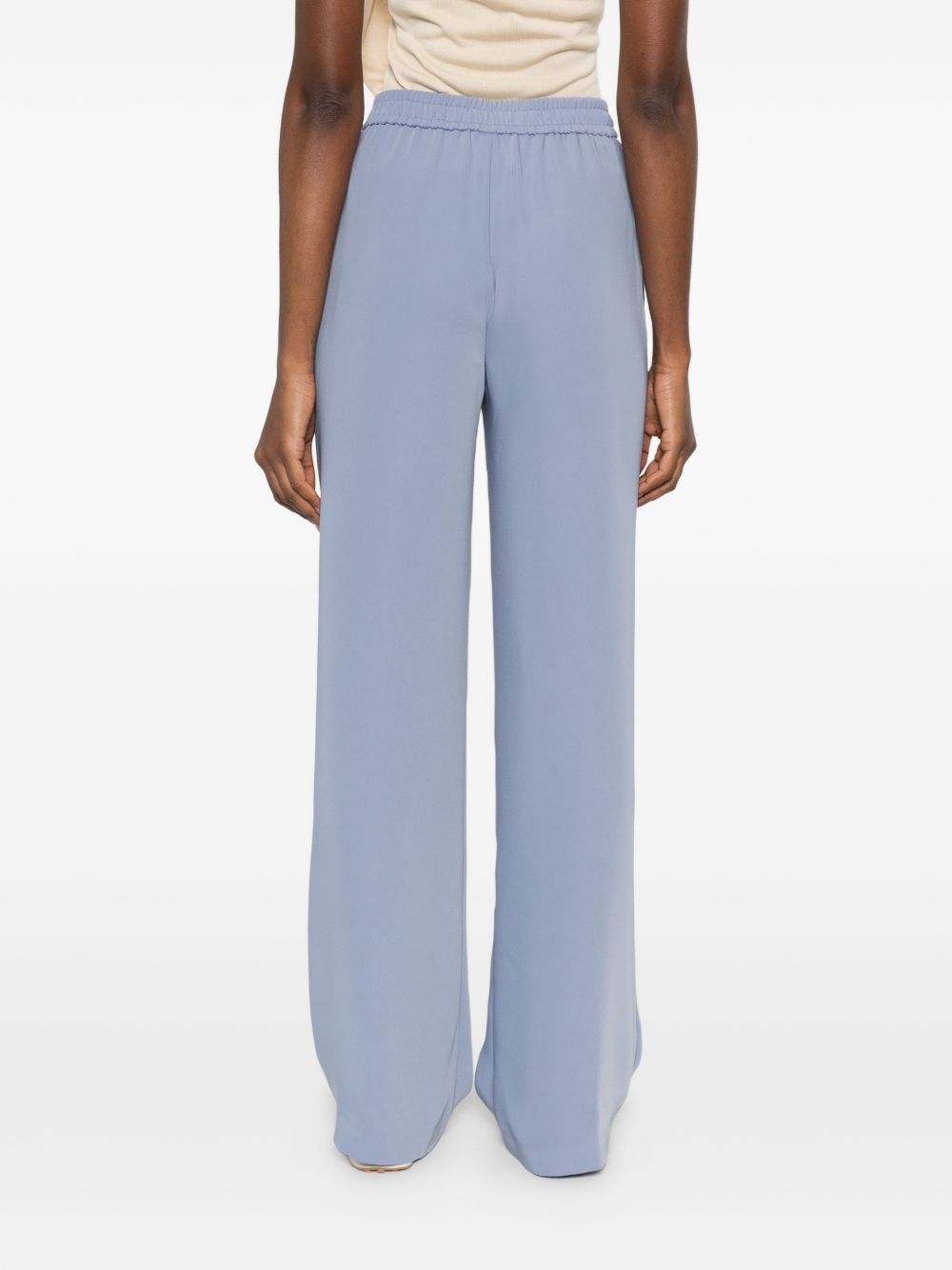 Wide-Leg Trousers With Elasticated Waistband