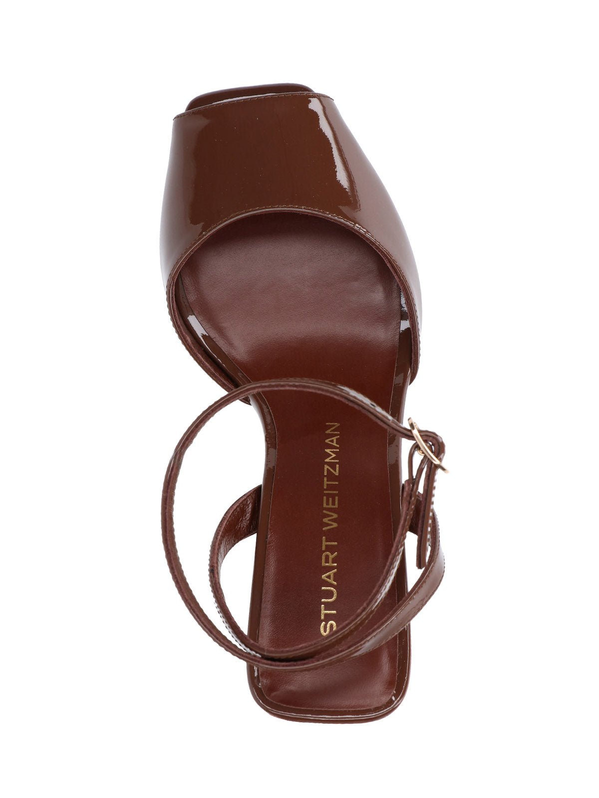 Brown Val 85 Calfskin Sandals