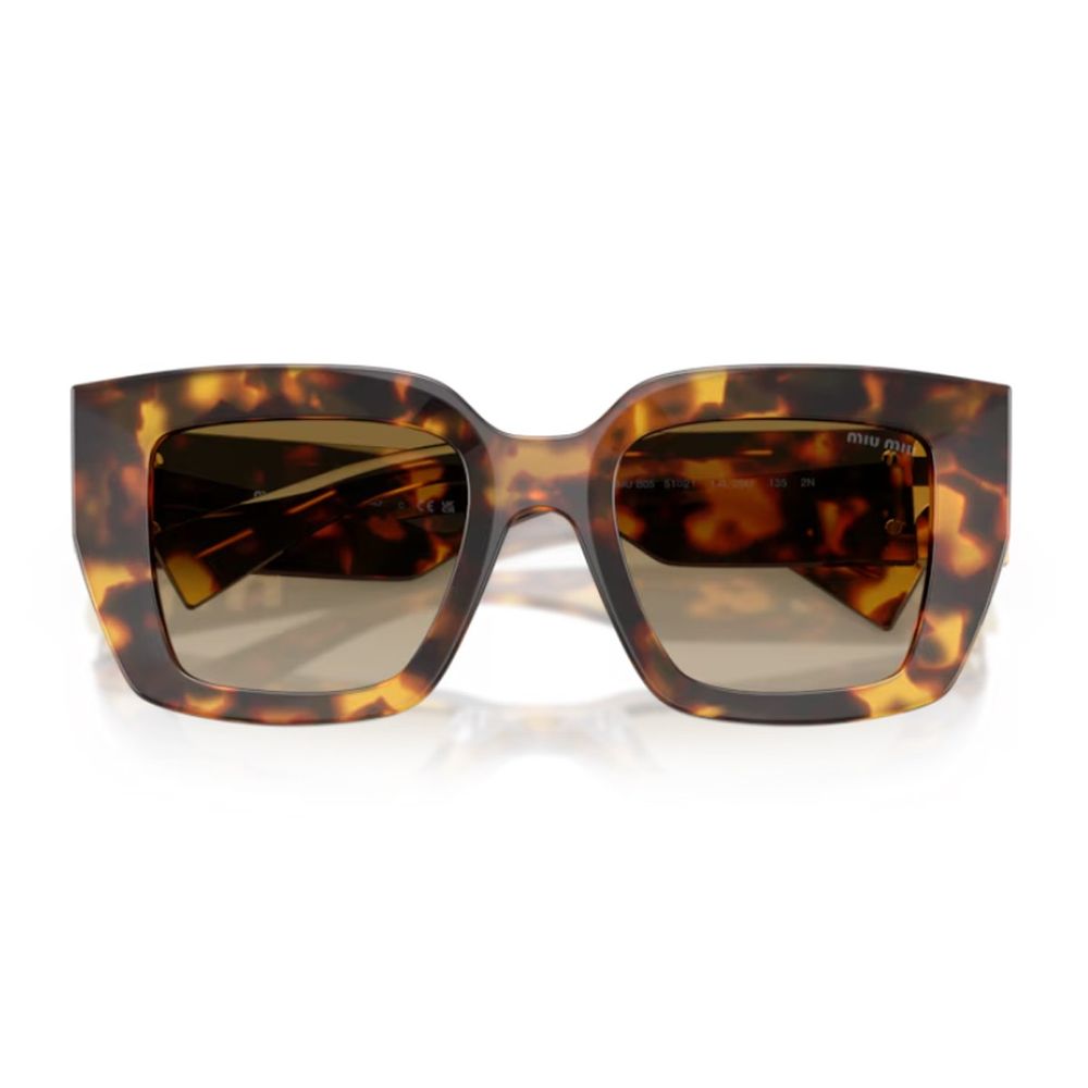 0Mu B05S Miu Glimpse Oversized Square Sunglasses