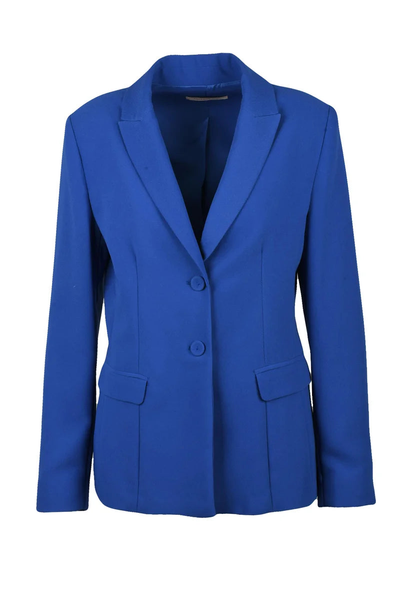Neris Fitted Jacket - Blue