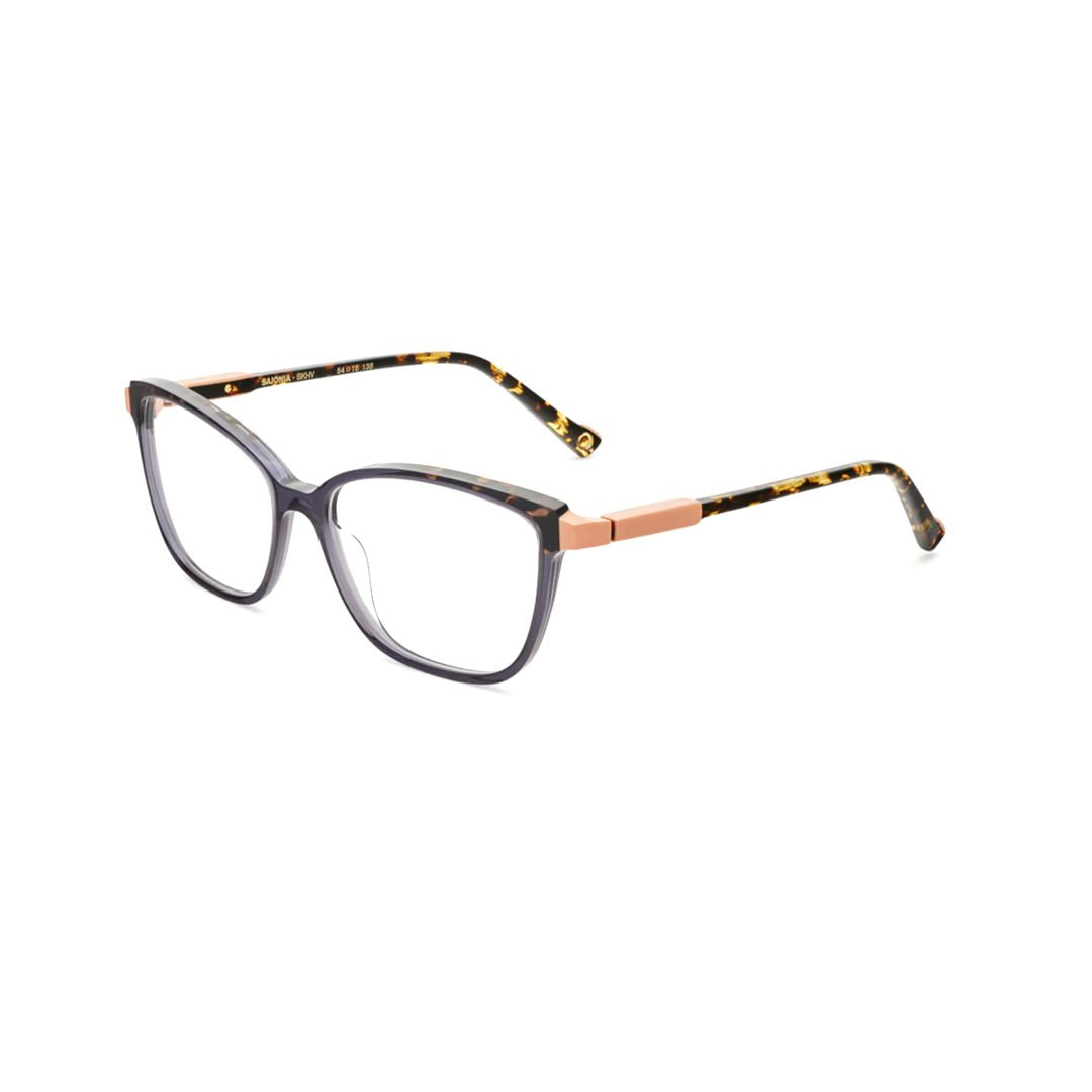 Sajonia Square Frame Eyeglasses with Translucent Front