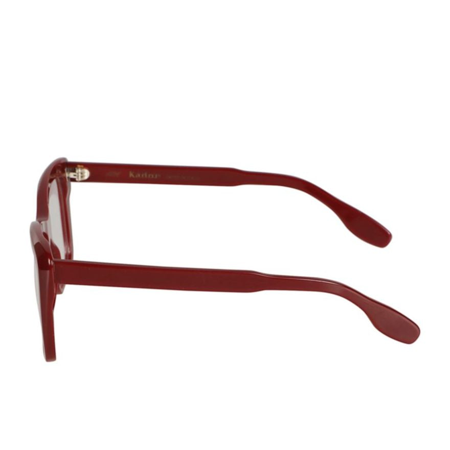 Katy Oversized Square Frame Eyeglasses with Glossy Finish