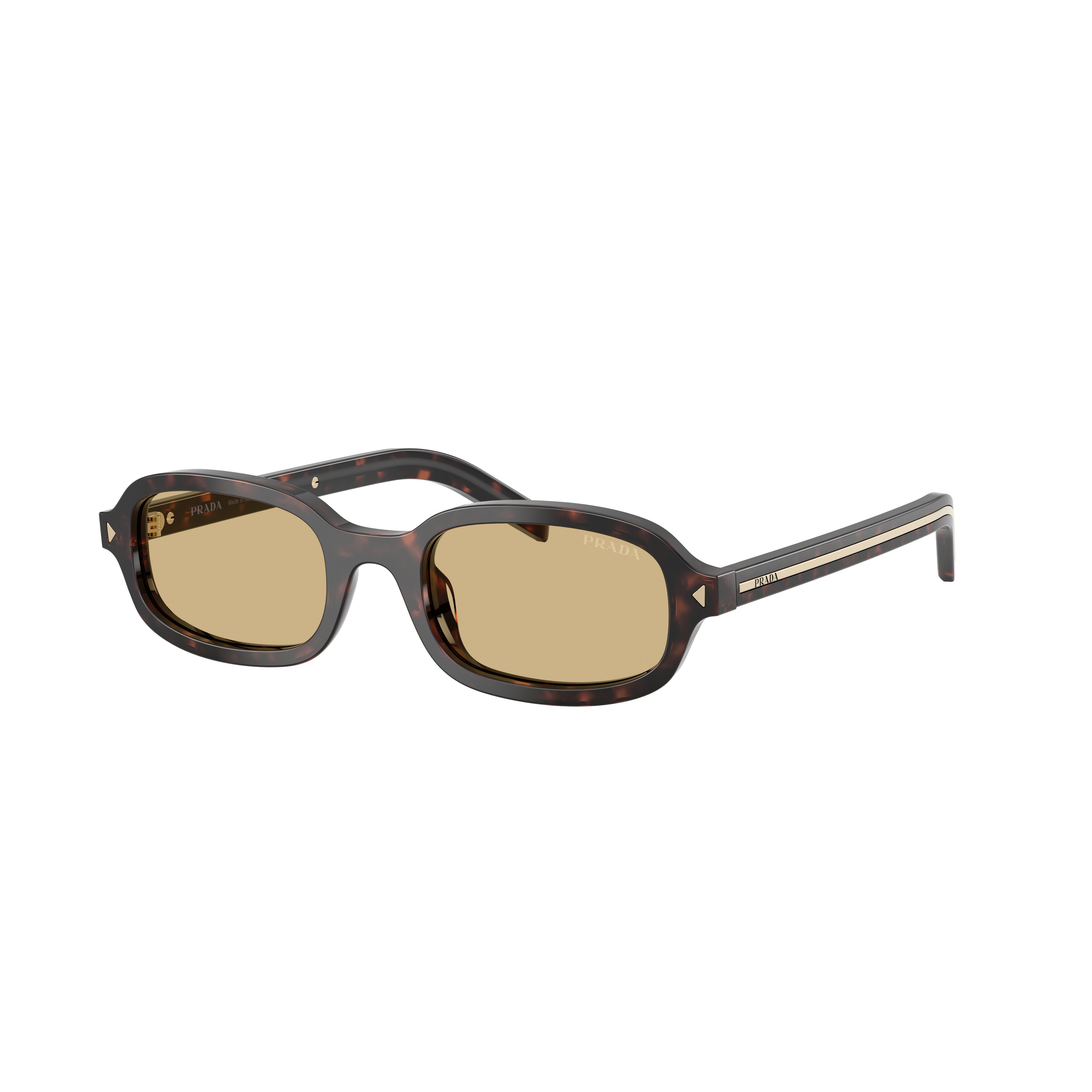 0pr D06s Rectangular Tortoiseshell Sunglasses