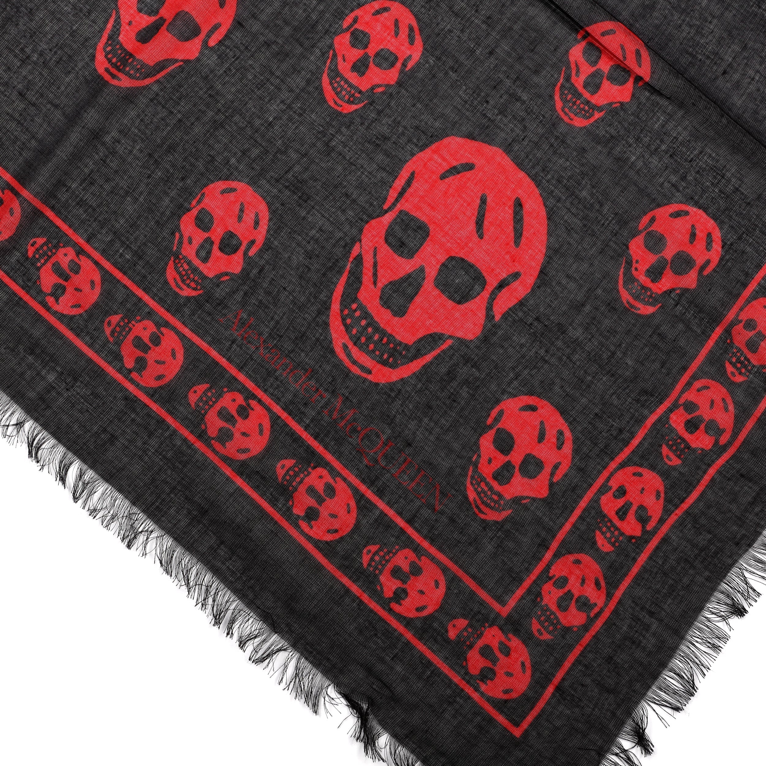 Skull Silk Scarf
