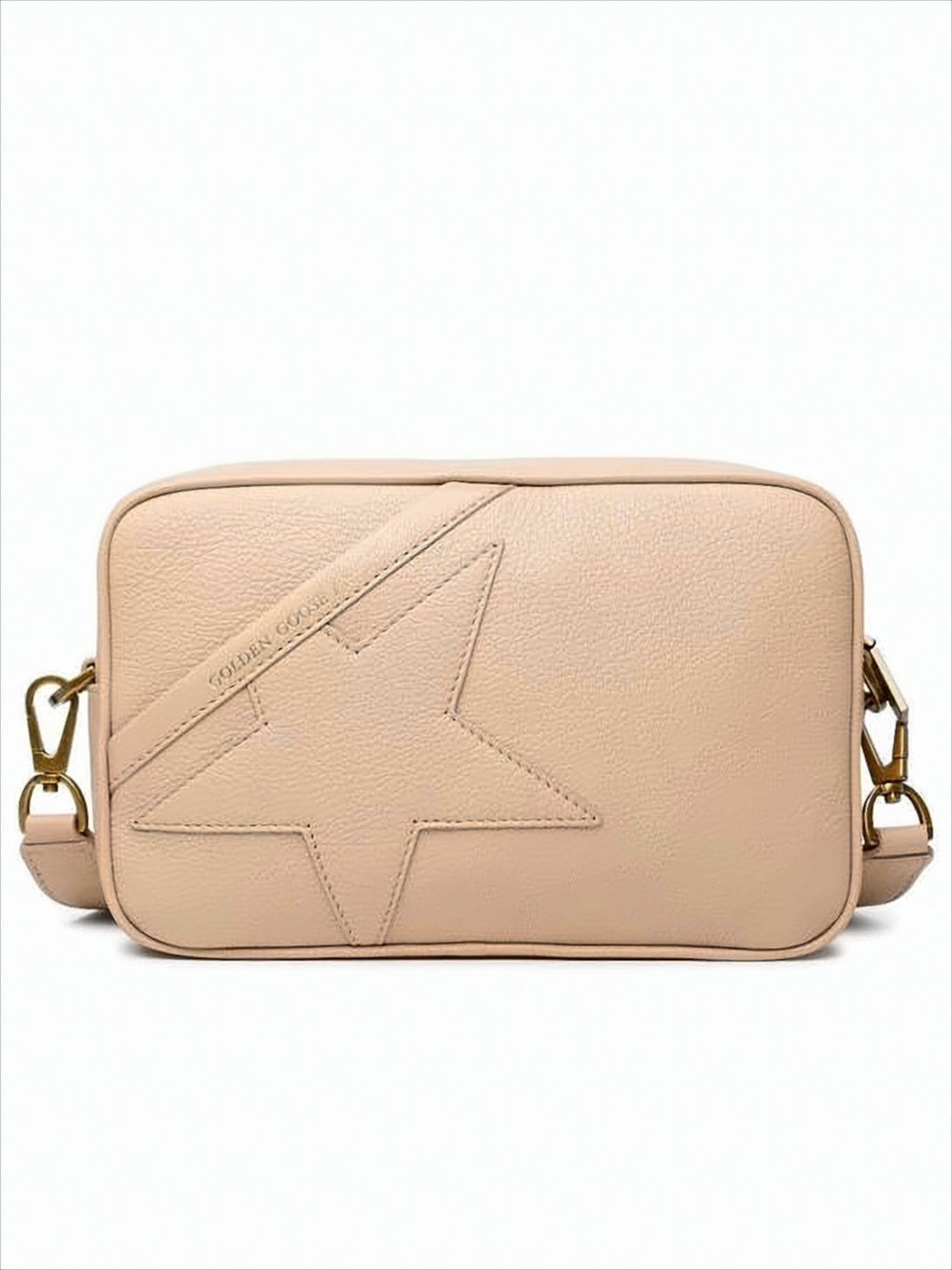 Textured Goat Leather Shoulder Bag