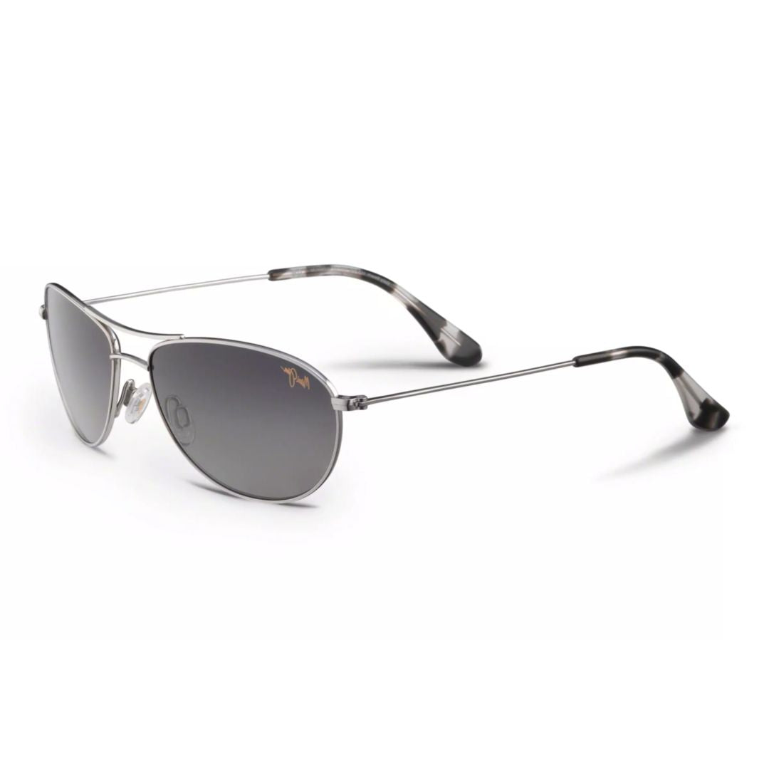 Baby Beach Teardrop Aviator Sunglasses with Lightweight Titanium Frame