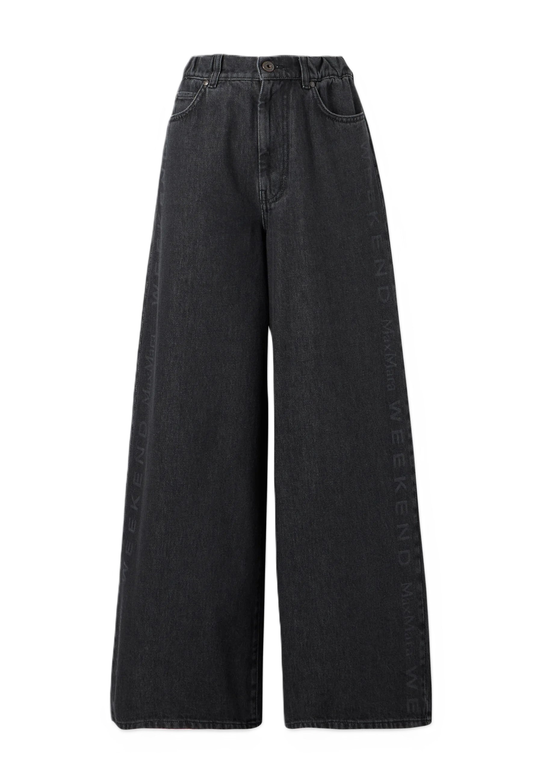 Used Black Denim Jeans
