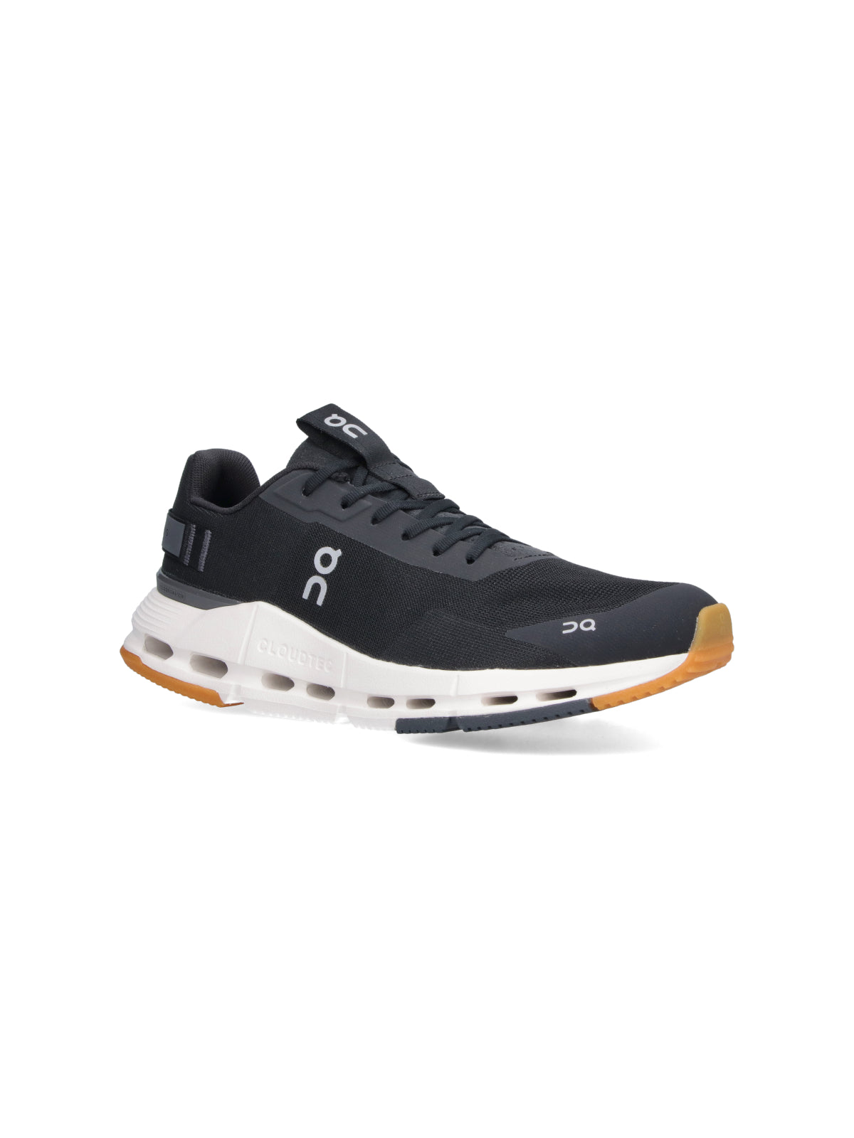 Black Low-Profile Cushioned Sole Sneakers