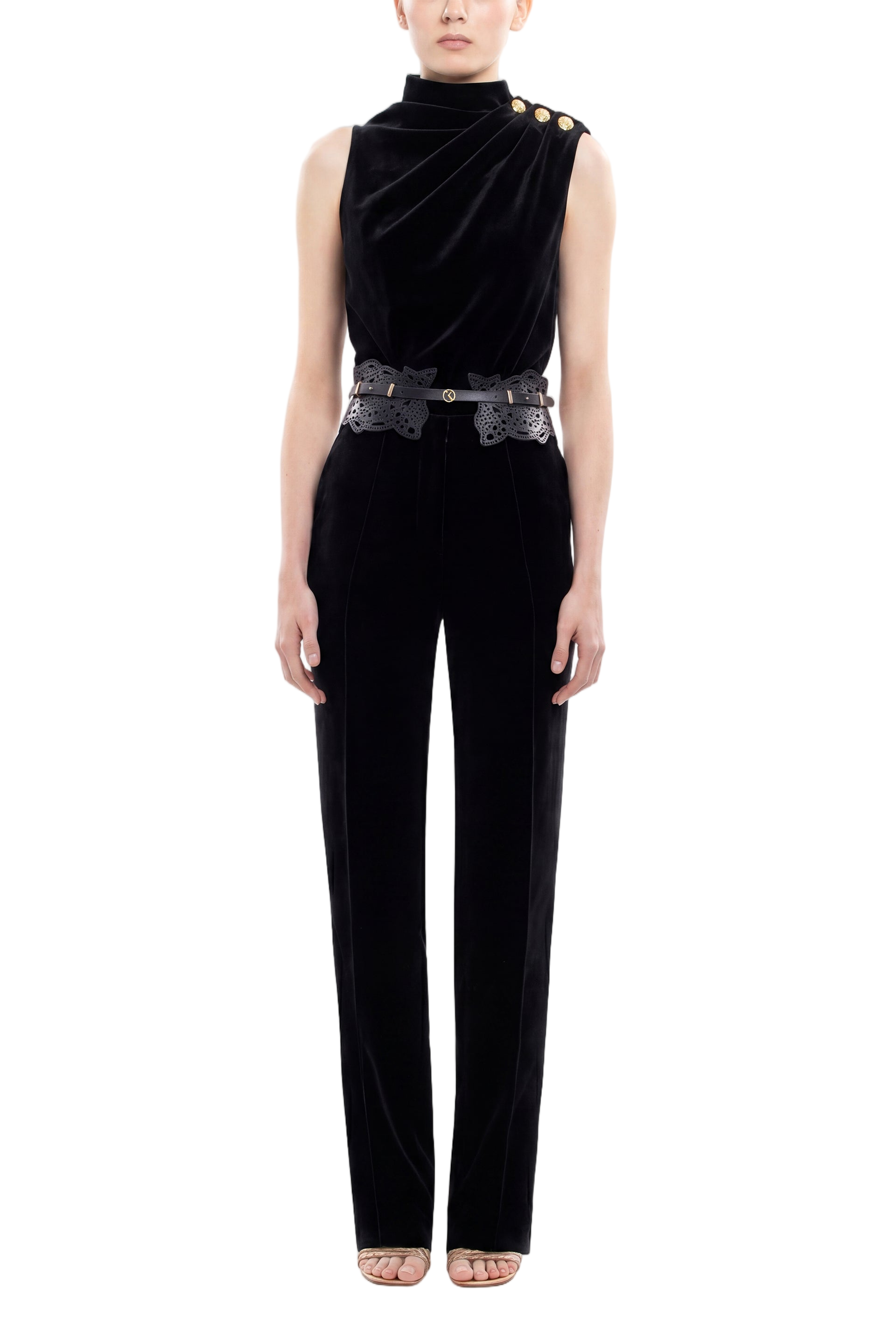 Straight-Cut Pants