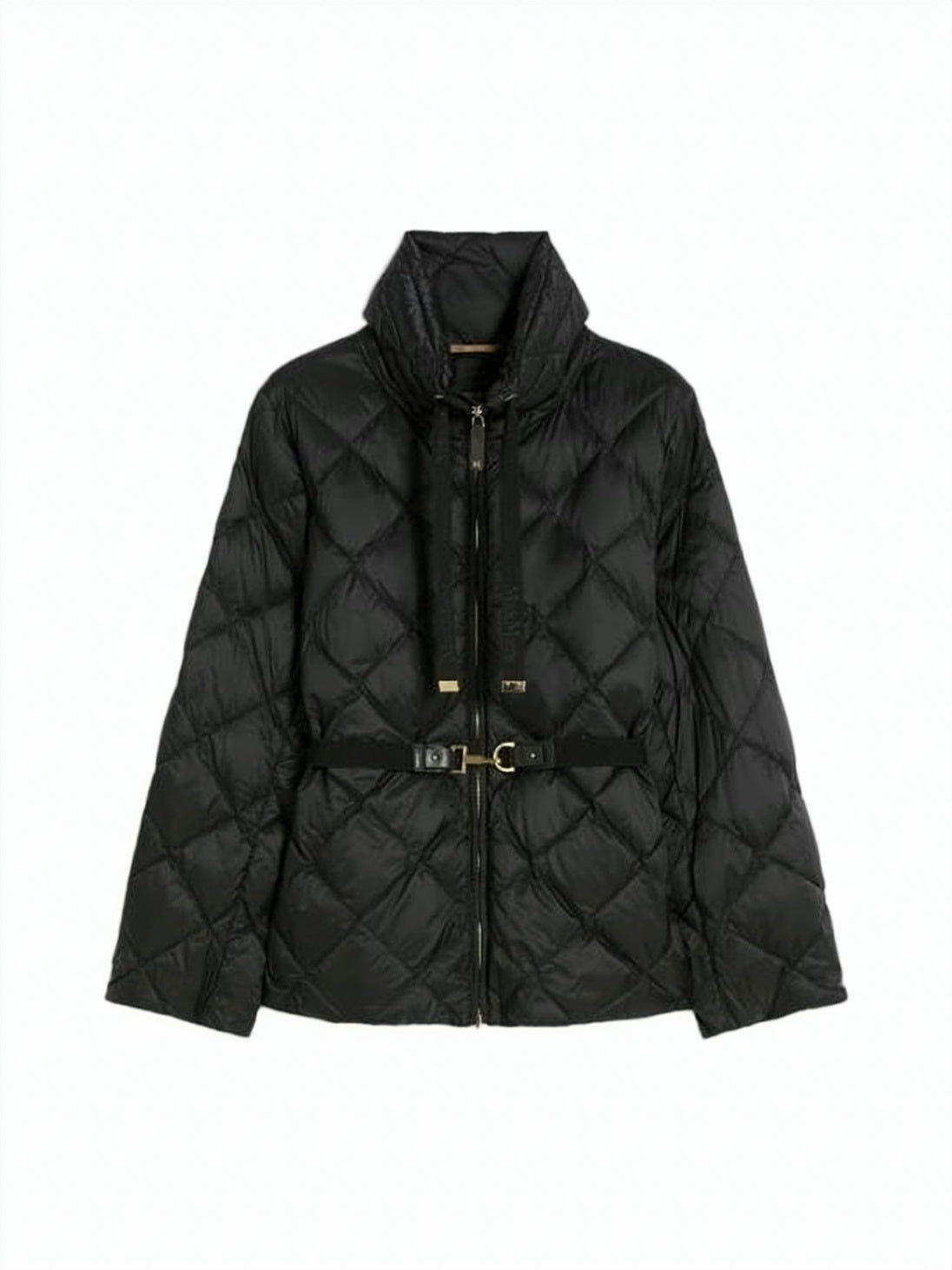 Diamond-Quilted Padded Jacket