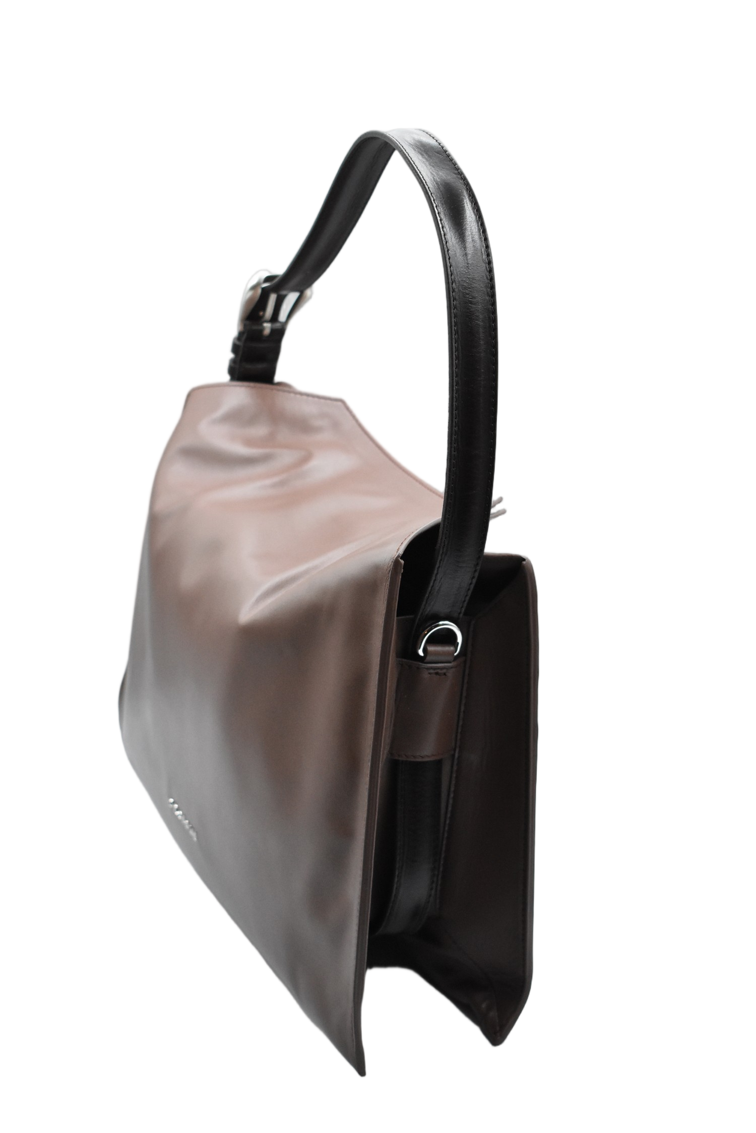 Trinity Peach Midi Handbag With Three Compartments