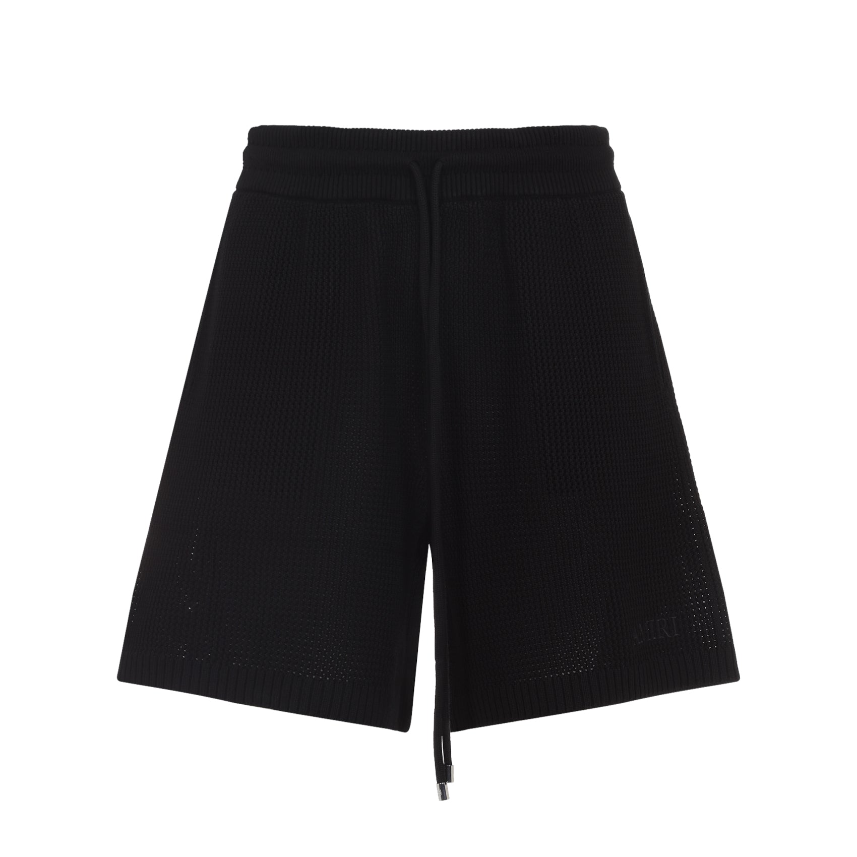 Relaxed Fit Bermuda Shorts With Ribbed Texture