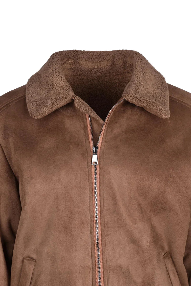 Eco Jacket Plush - Brown