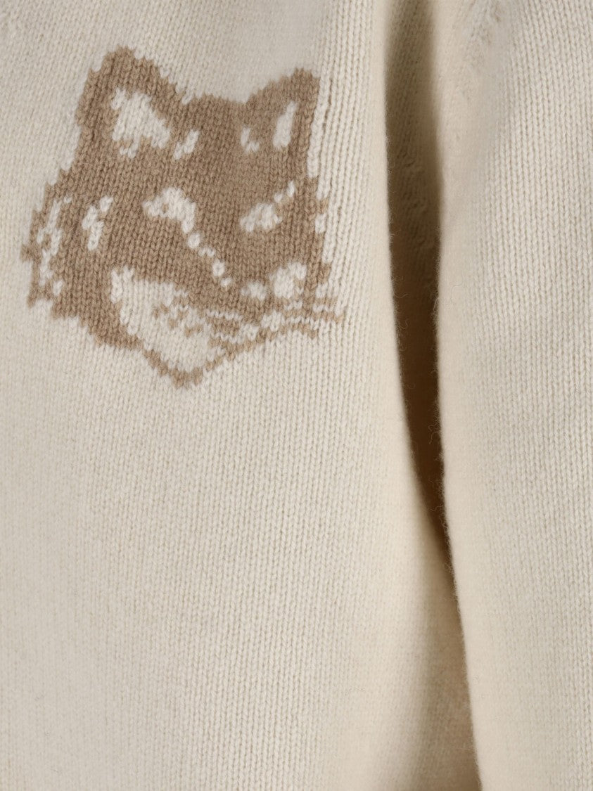 Timeless White Knit Sweater