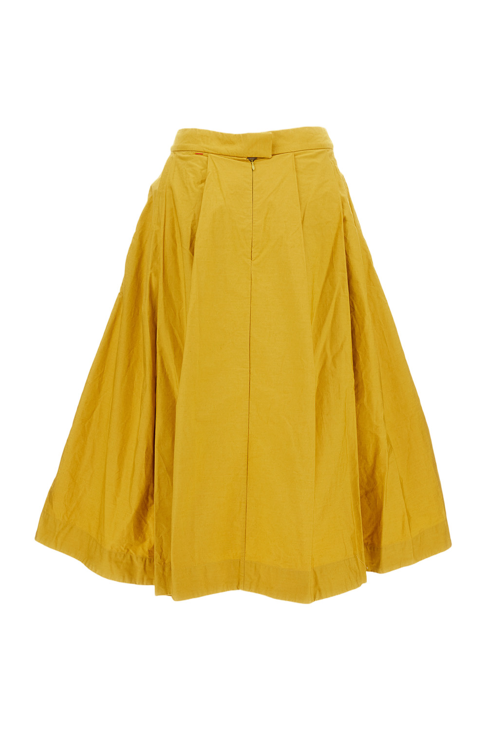 Flared Pleated Skirt