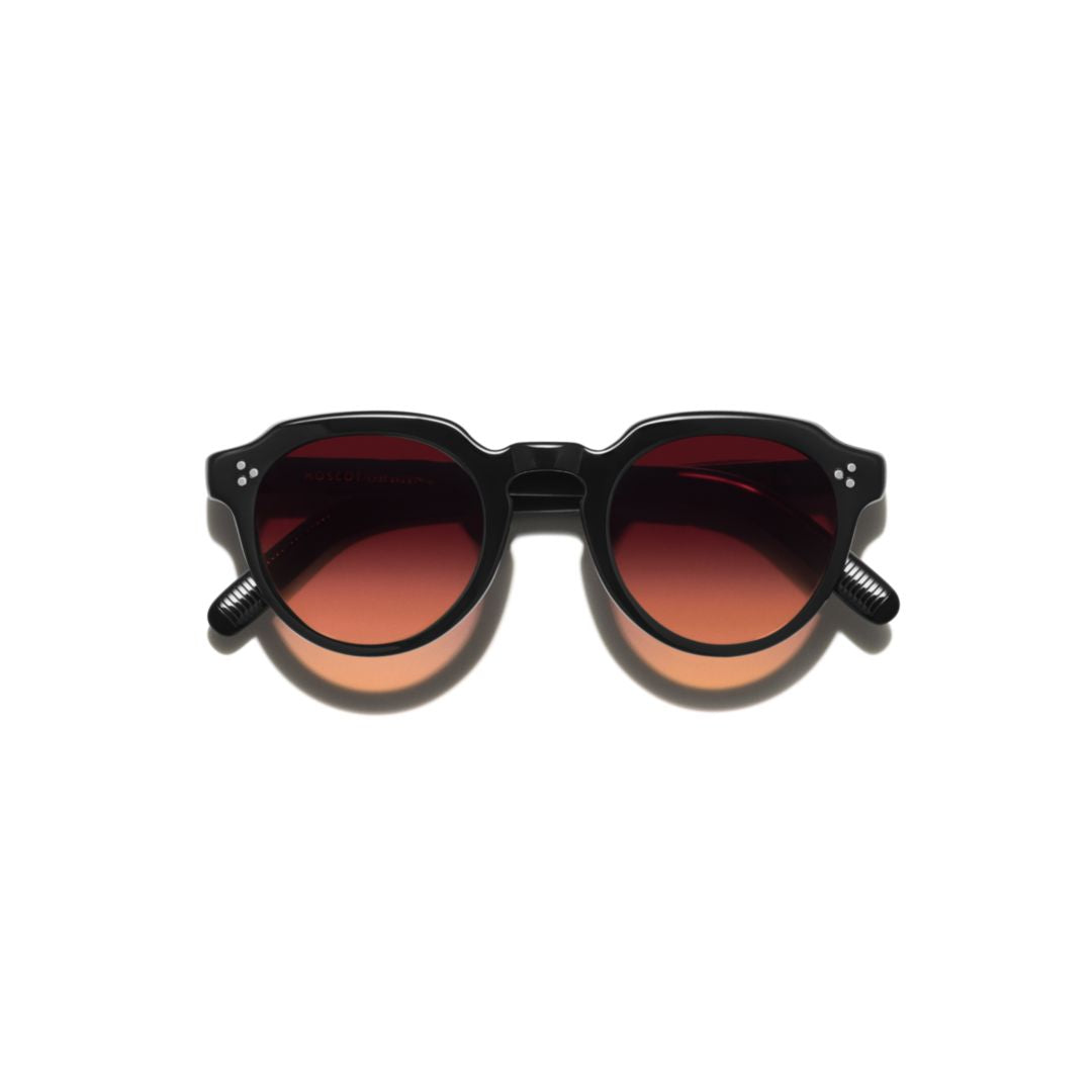 Or-Gav-S Gavolt Sun Rounded Acetate Sunglasses with Keyhole Bridge