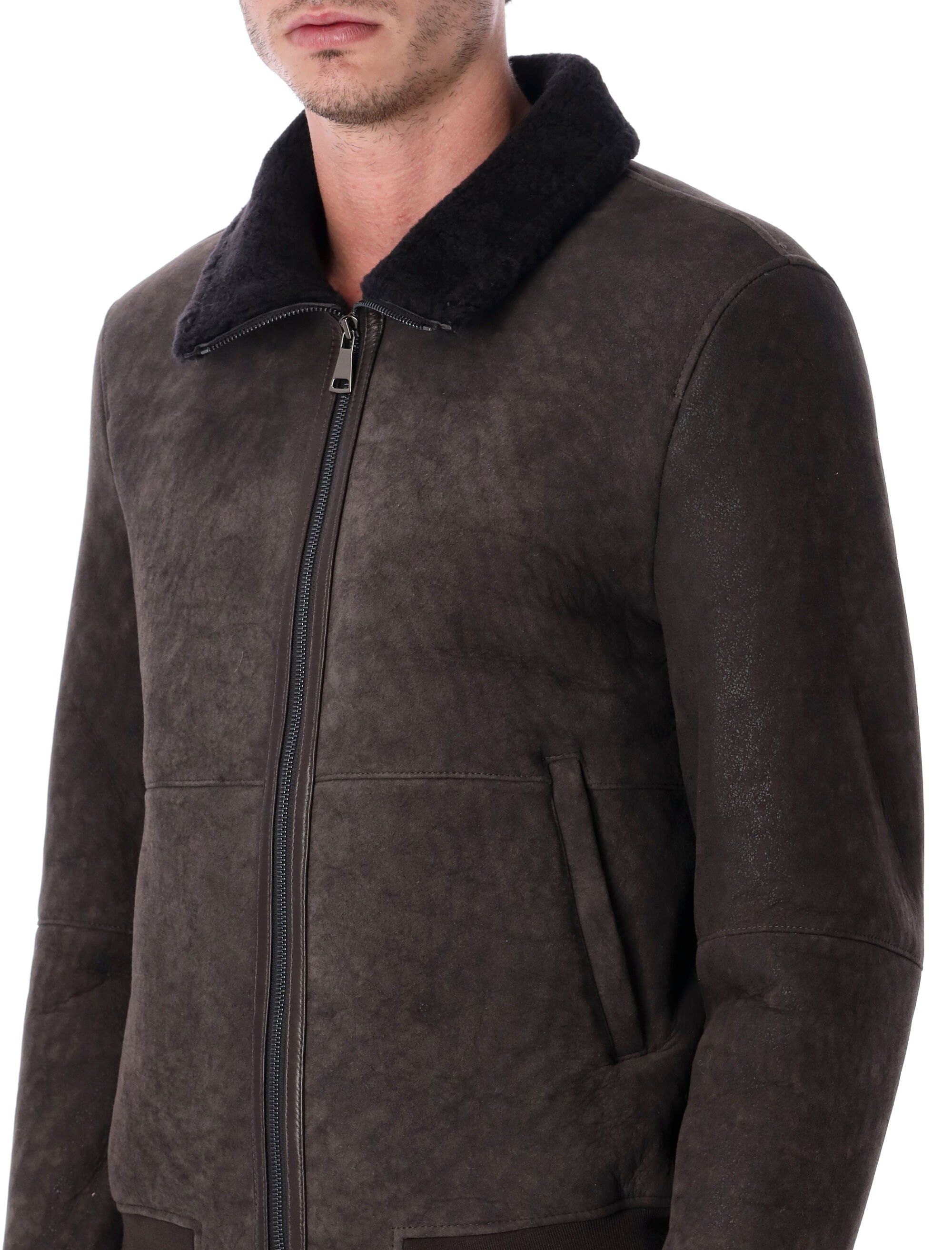 Sword 6.6.44 Brown Shearling Jacket
