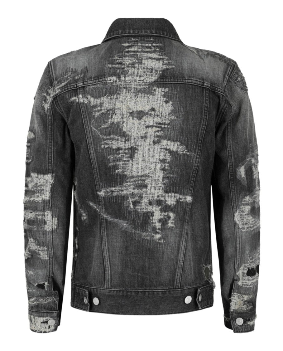 Distressed Denim Jacket