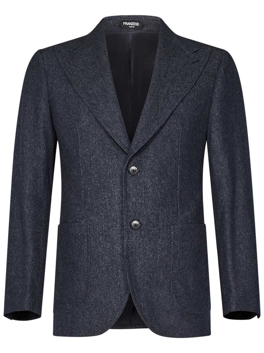 Tailored Blazer In Merino Wool