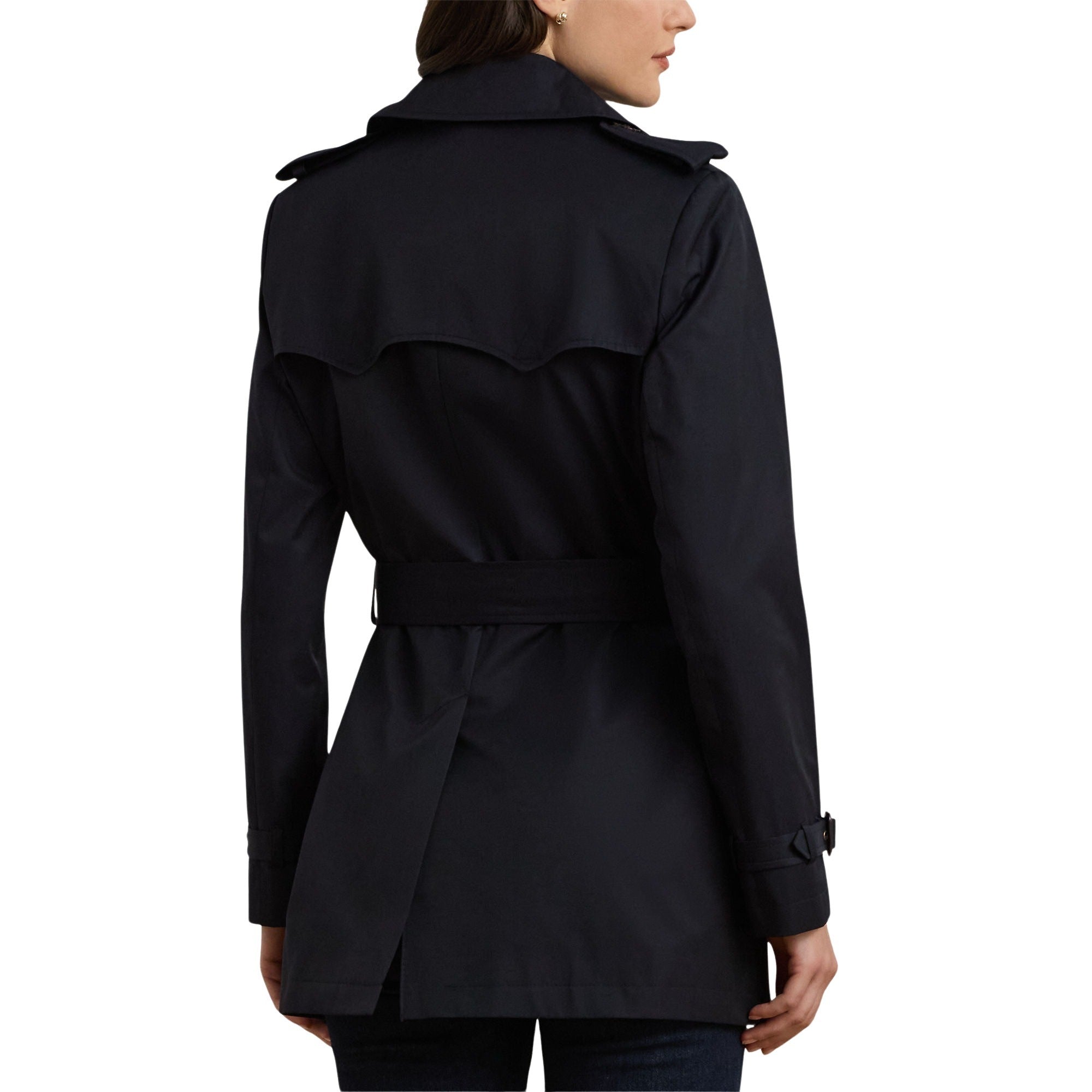 Lauren Double Breasted Belted Trench Coat