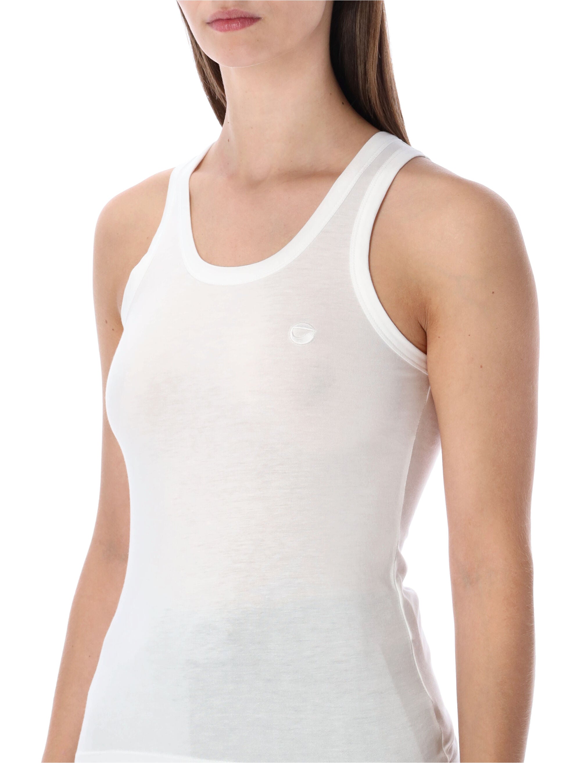 Fitted Logo Tank Top