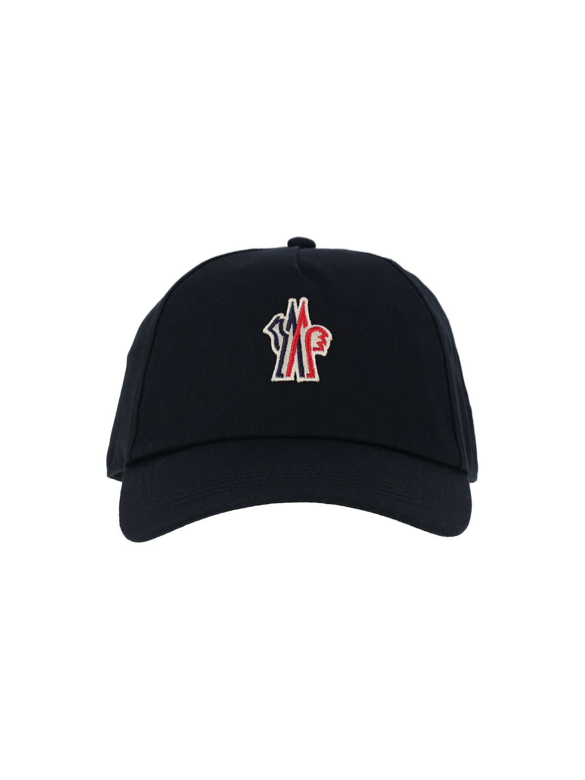 Black Cotton Curved Visor Baseball Cap