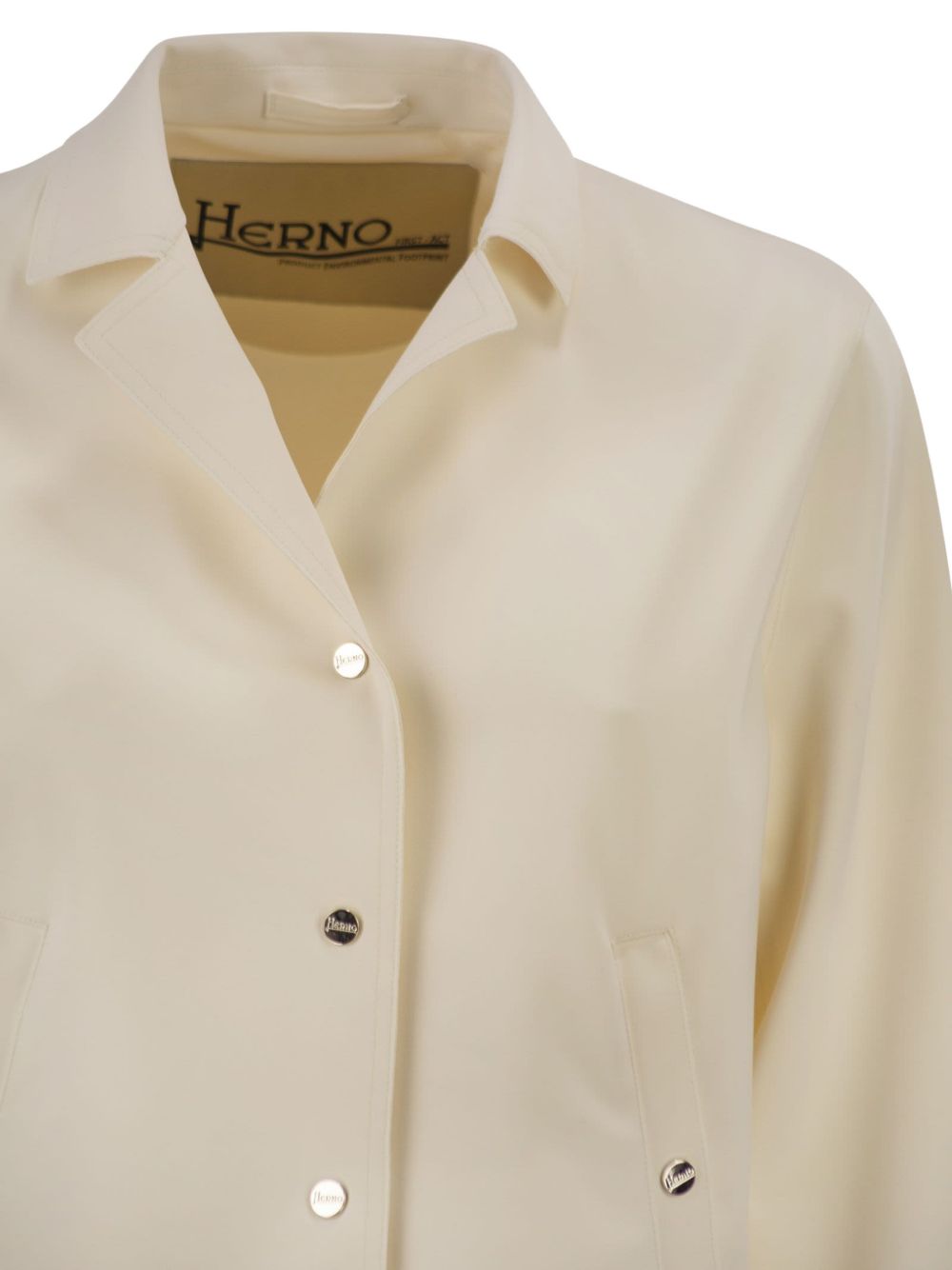 Lapel Collar Three-Quarter Sleeve Jacket