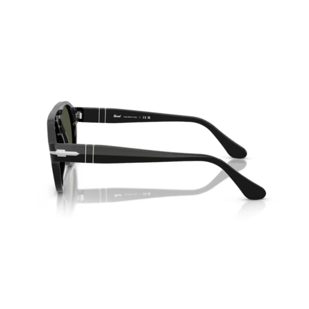 0po3370s Classic Aviator Sunglasses with Sturdy Acetate Frame