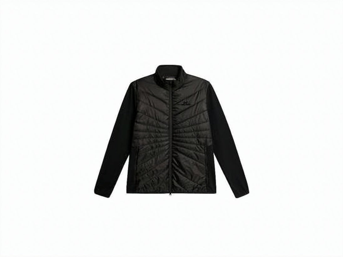 Quilted Front Panel Jacket