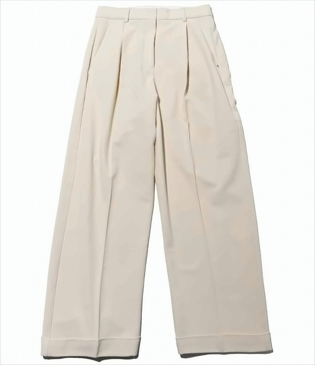 Tailored Wide-Leg Cotton Pants With Clean Lines