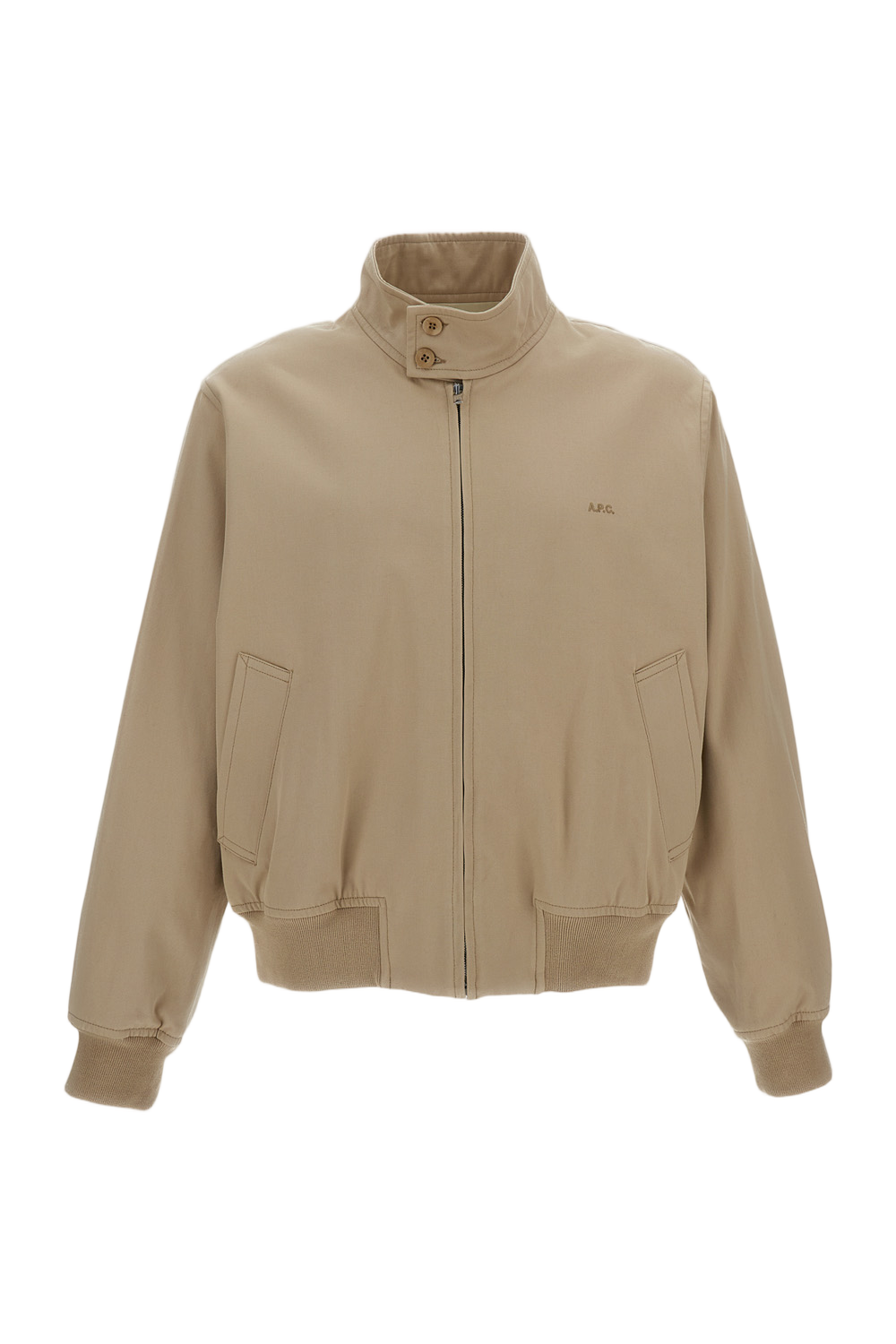Zipped Bomber Jacket