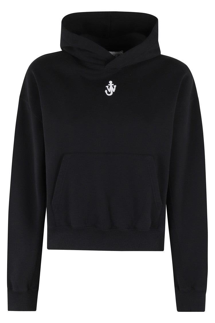 Anchor Cropped Hoodie