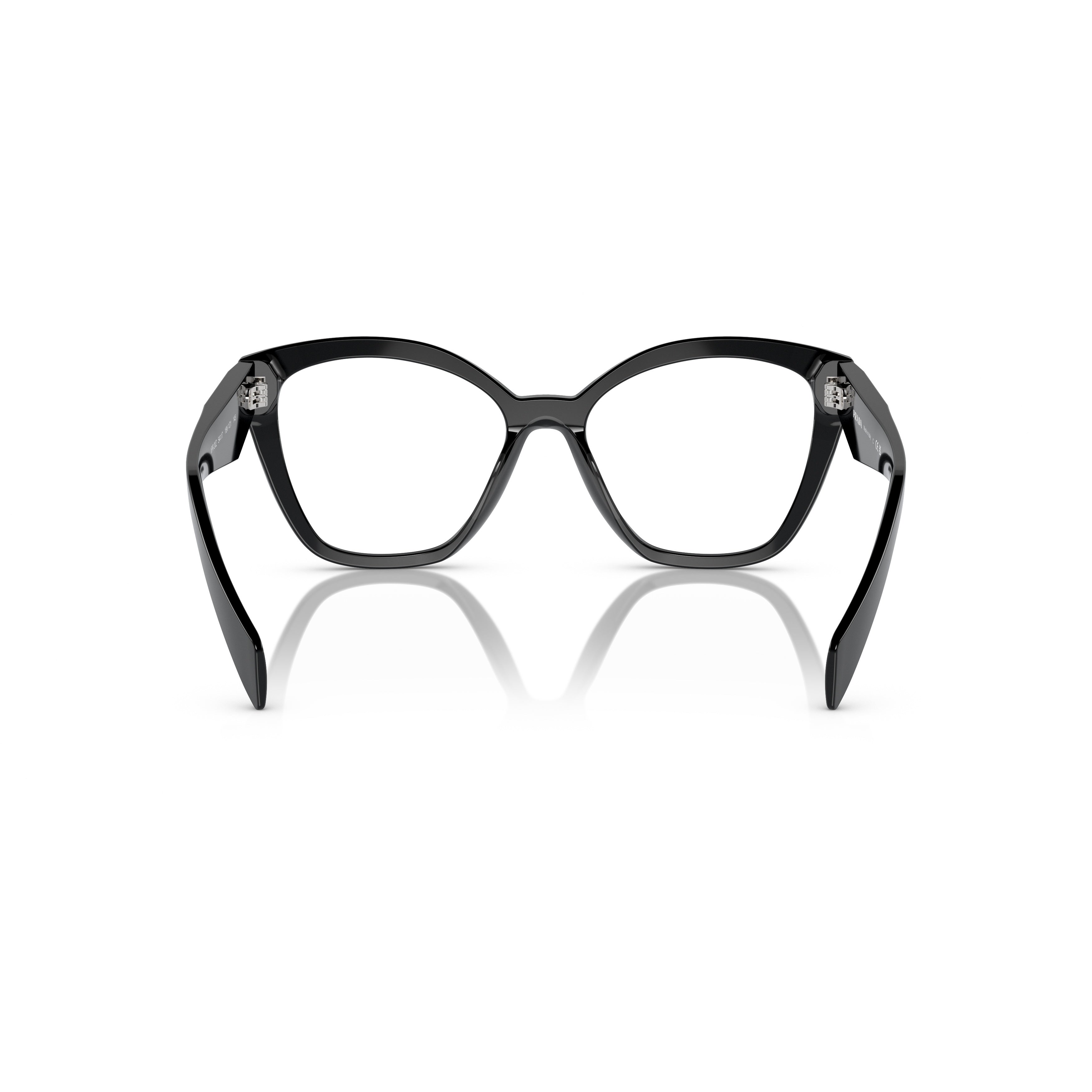 0pr 20zv Oversized Black Cat-Eye Sunglasses