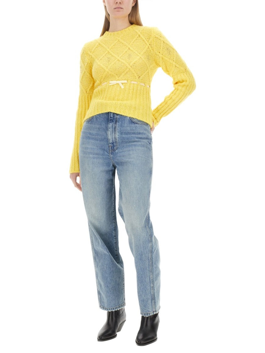 Textured Wool Jersey Knitwear
