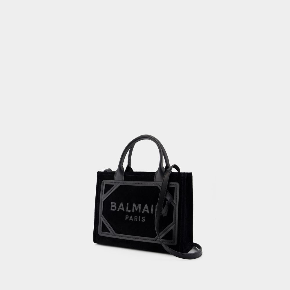 B-Army Small Shopper Bag - Leather - Black