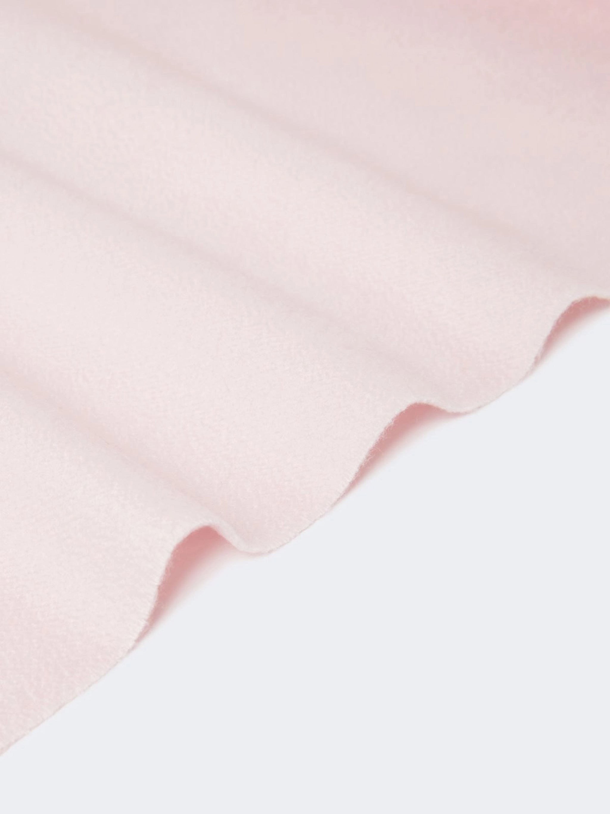 Pink Baci Soft Light Fringed Scarf
