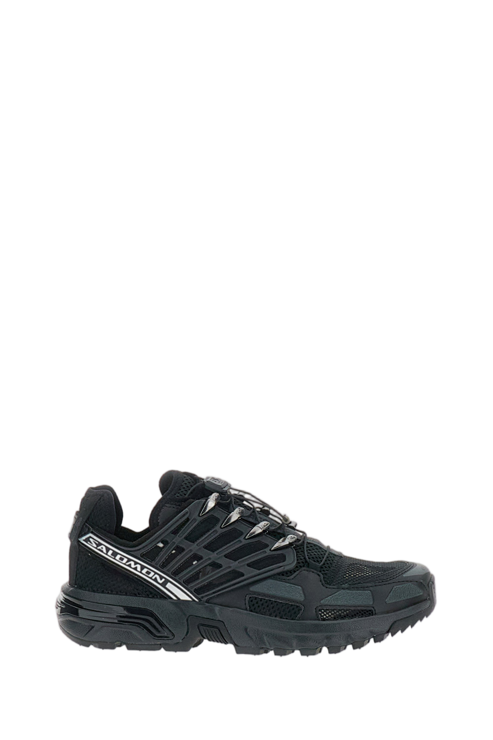 Technical Low-Top Sneakers with Agile Chassis and Quicklace System