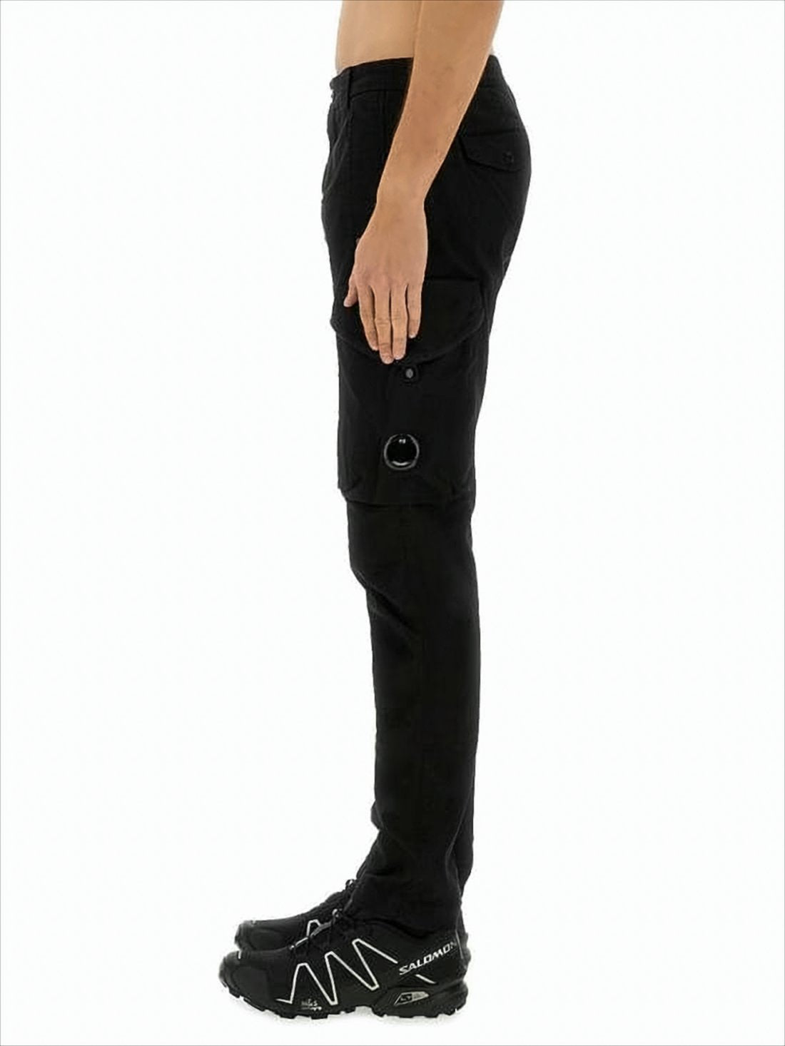 Straight Fit Cargo Pants with Minimal Detailing
