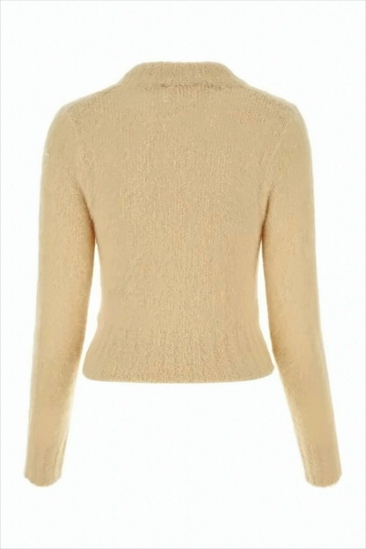 Cropped Sweater with Soft Texture