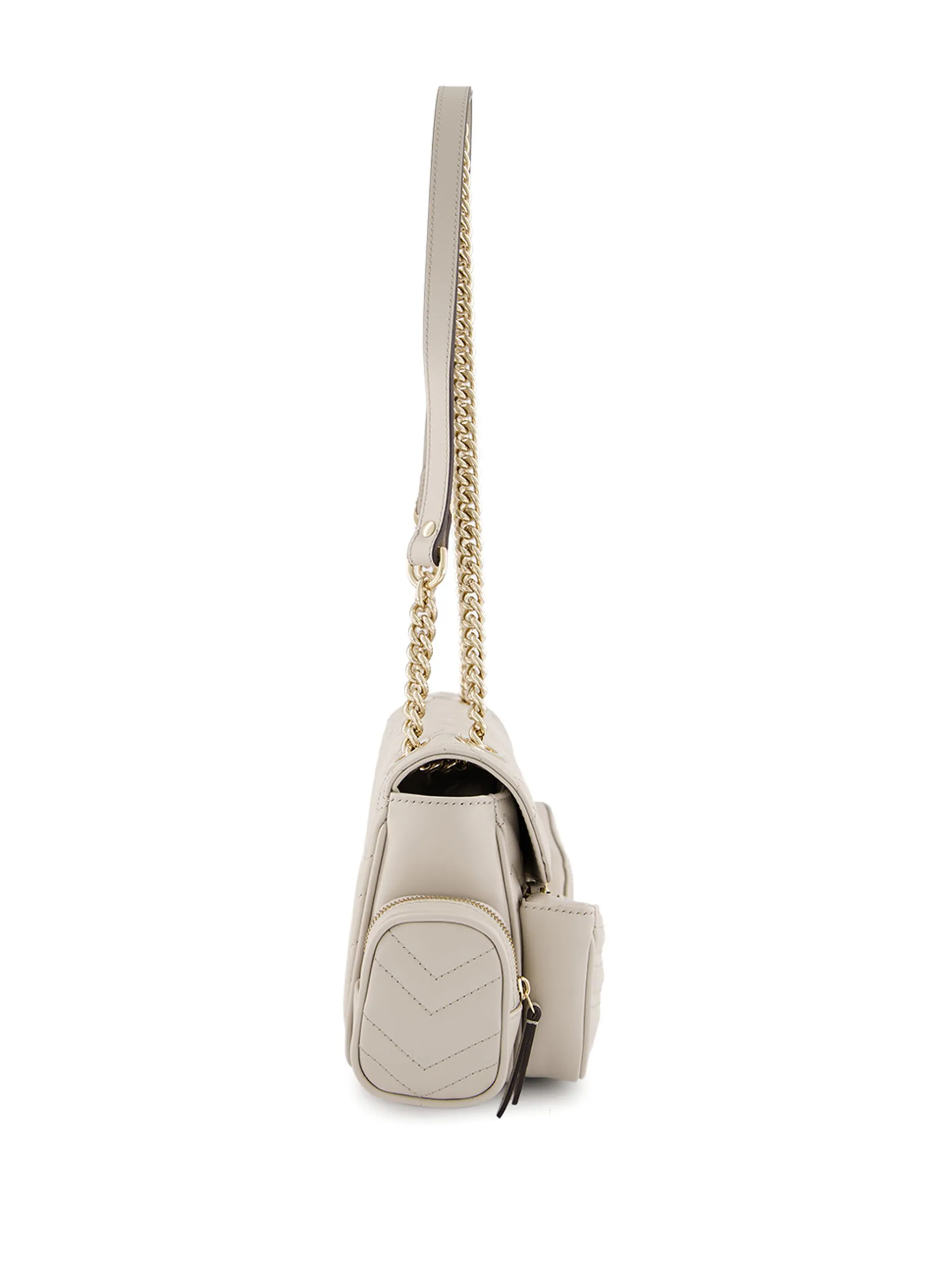 Black Marmont 2 Multi-Pocket Leather Bag